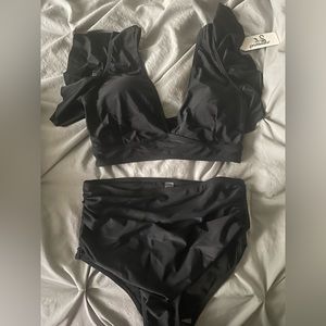 NWT from Amazon, black swimsuit